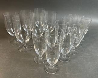 Lot 32 || Vintage Fostoria Iced Tea & Parfait Glasses