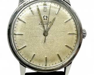 Omega Automatic Stainless Steel Watch