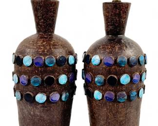 (2) Bitossi "Dots" Table Lamps