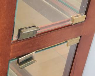 Side opening on curio