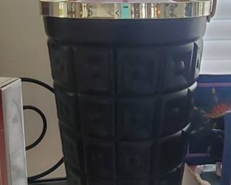 Retro plastic ice chest