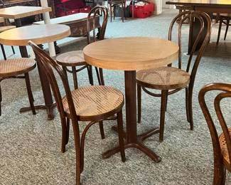 Ice cream parlor tables & chairs