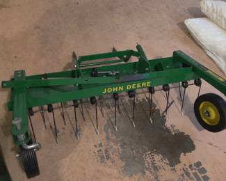 John Deere 40-inch tow-behind Dethatcher 