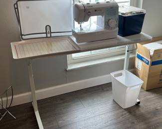 Sewing Table and Brother Sewing Machine