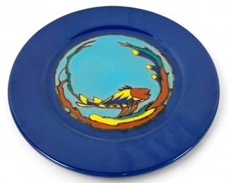 Catalina Island "Smiling Shark" Pottery Plate