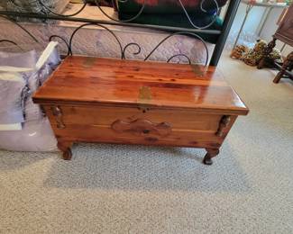 Great smaller size cedar chest. 