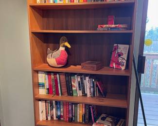Assortment of Books, 6 Tier Bookcase