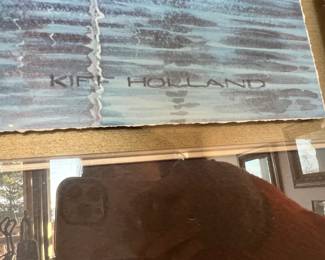 Framed & Matted Print "Tranquility" by Kiff Holland