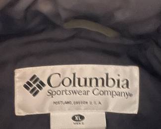 Columbia Tan Winter Coat - Size XL
