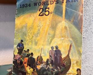 1934 Official Pictures of The World’s Fair Book