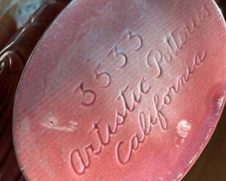 Artistic Potteries California Pink Pottery Planter– #3533 