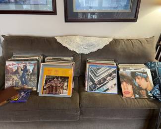 Assortment of Vinyl Records