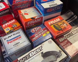 Assortment of Oil Filters, BrakeBest Disc Brake Pads