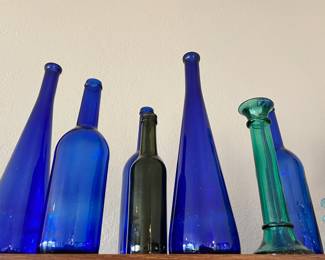 Cobalt Blue Glass Bottles
