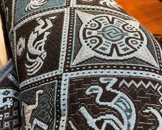Kokopelli Themed Throw Blanket