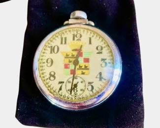 Cadillac Automobile Dash Mounting Clock. It is in great working condition! Wind up mechanism.