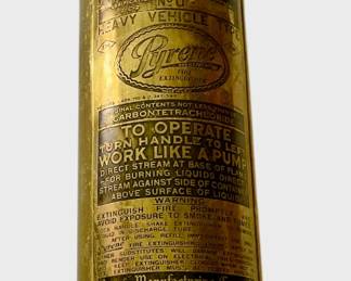 ANTIQUE FIRE EXTINGUISHER