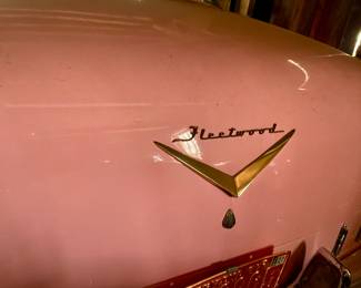 1955 Cadillac Fleetwood 60 Special - Playboy Pink - 331ci w/Dual Quads, Fully restored. $35,000.331ci
Features 270 hp V8 engine
Dual Quads w/Batwing Air Cleaner
Automatic Transmission
Vintage Air Conditioning Blows Ice Cold
Aluminum Radiator
Power Brakes
Power Steering
Power Windows
Power Seat
White Wall Tires.
**Can be sold before sale on Feb5-8 Also, for purchase is over 1000 1955 Cadillac Parts not shown.