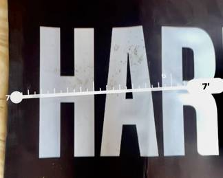7' Long Harley Davidson Store Sign