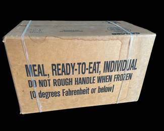MRE Military Meals Case & Bags.