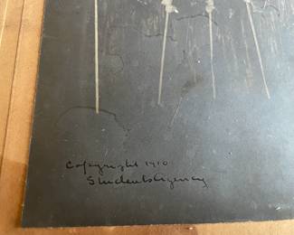 RPI 1910- Torches-Casket- Raincoats- Holy Bible Fraternity/Student Agency ??