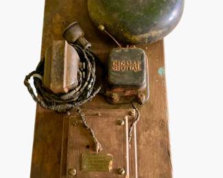 Vintage Gas Station Driveway Signal Bell Mfg. Co