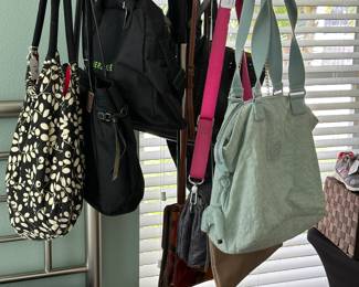 HANDBAGS including Dooney & Bourke, Kipling, Vintage Coach, Bags from new York, victoria’s Secret, Hawaii beach bag