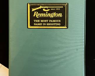 Remington notebook and magazine