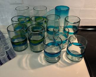 hand blow glasses