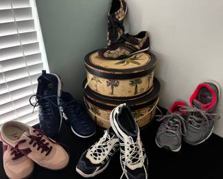 Assorted like new size 8 Tennis shoes including a Coach pair