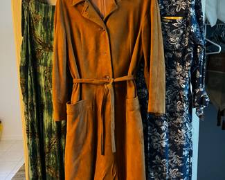 Vintage suede leather coat
Rosie’s jumper
