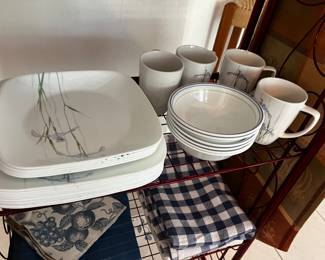 Vintage Corelle Shadow Iris 