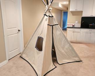 Fun Realistic Tee Pee Playhouse for Kids in Heavy Weight Canvas