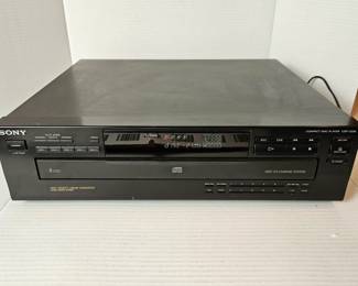 Sony CDP-C235 5-Disc Carousel CD Changer Compact Disc Player