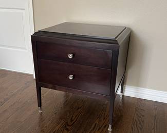 Modern Nightstand by Designer Alexa Hampton for Hickory Chair