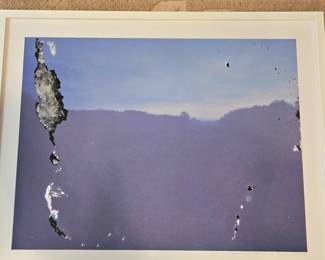 Framed Photography Piece by Kiernan Lofland "Expanded Landscapes No. 1" Signed by Artist