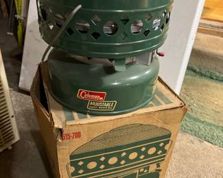 Vintage Coleman Heater with original box