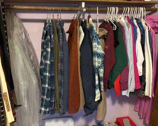 Clothing, etc.