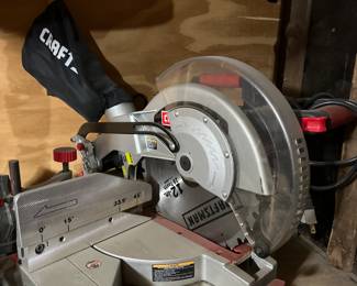 Craftsman radial/chop saw