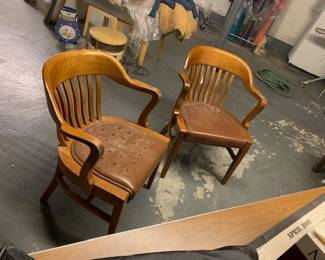 Pair of Vintage Office Chairs