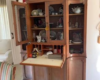 Small with Lots of storage ( some as is )  but nice