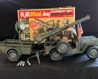GI Joe Jeep Combat Set