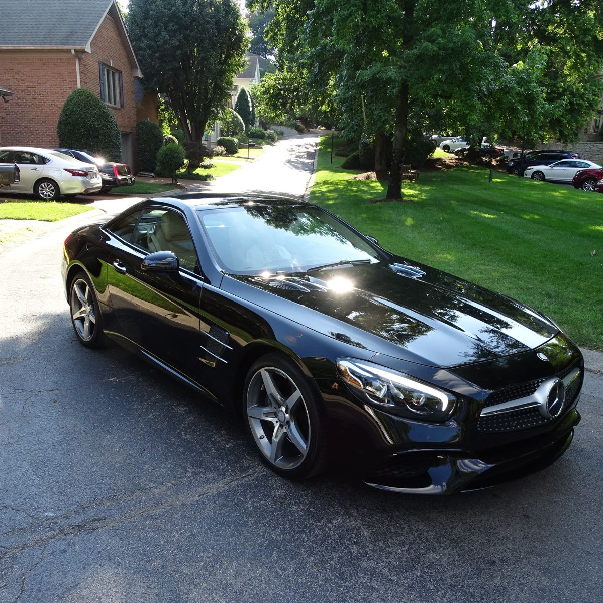 2017 Mercedes SL550 CV, one owner LIKE NEW