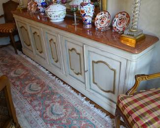 Hand painted console