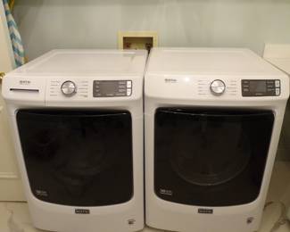 Maytag commercial electric washer and dryer