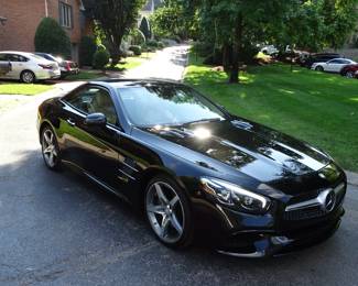 2017 Mercedes SL550 CV, one owner LIKE NEW
