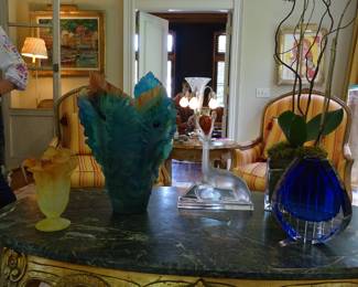 Daum, Lalique, and Baccarat