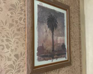 Palm tree decor