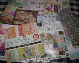 Scapbooking (just some of it!)