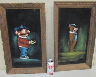 Velvet Pictures  - Yogi Bear & Earnie 